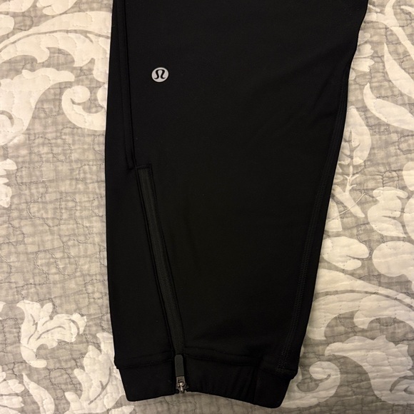 Lululemon Adapted State High Rise Tech Fleece Joggers ~ Size 8 ~ Black - Picture 7 of 13